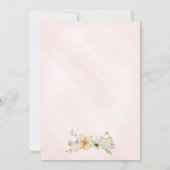 Little Fairy Birthday Enchanted Garden Einladung (Rückseite)