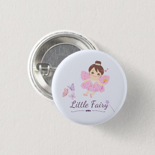 Little Fairy Button (Vorne & Hinten)