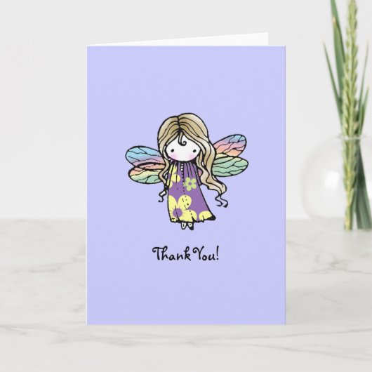 Little Fairy Danke-Card Dankeskarte (Vorderseite)