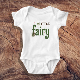 Little Fairy First Geburtstag Baby Strampler