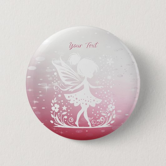 Little Fairy Floral Button (Vorderseite)