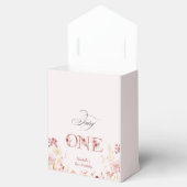 Little Fairy Floral Garden First Birthday  Geschenkschachtel (Geöffnet)