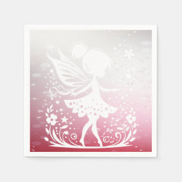 Little Fairy Floral Napkins Serviette