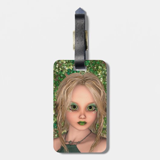 Little Fairy Gepäckanhänger (Rückseite vertikal)