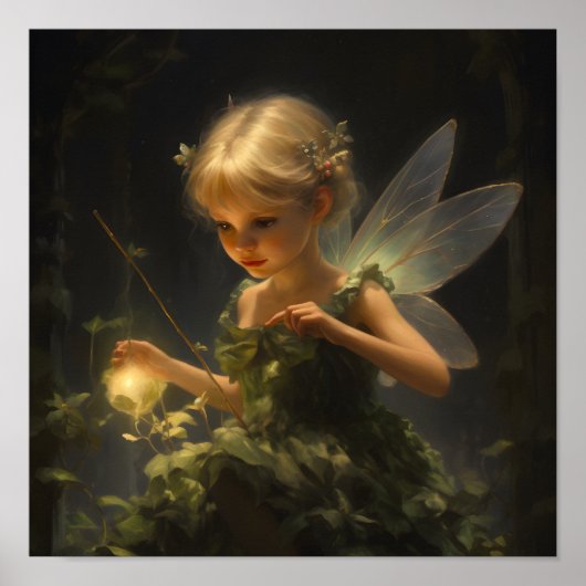 Little Fairy mit Firefly Poster (Vorne)