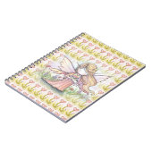 Little Fairy mit Heart Notebook Notizblock (Linke Seite)