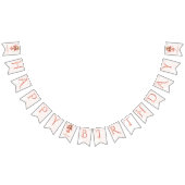 Little Fairy Pink Butterfly Any Age Wimpelkette (Alle)