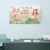 Little Fairy Pink Castle Butterfly Any Age Banner (Messeveranstaltung)