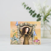 Little Fairy Postcard Postkarte (Stehend Vorderseite)