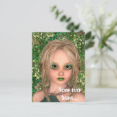 Little Fairy Postkarte (Stehend Vorderseite)