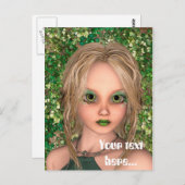 Little Fairy Postkarte (Vorne/Hinten)