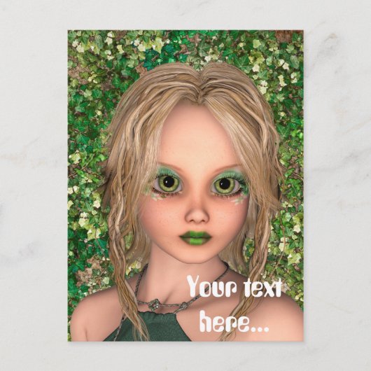 Little Fairy Postkarte (Vorderseite)