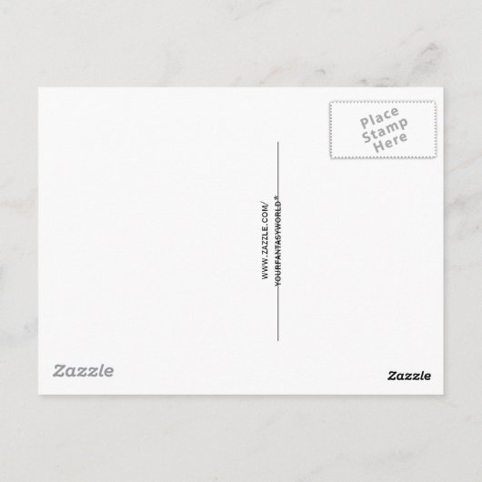 Little Fairy Postkarte (Rückseite)