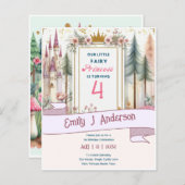 Little Fairy Princess Birthday ANY Age Fairycore (Vorne/Hinten)