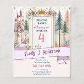 Little Fairy Princess Birthday ANY Age Fairycore (Vorderseite)