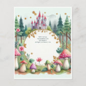 Little Fairy Princess Birthday ANY Age Mairytale (Rückseite)