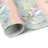 Little Fairy Princess Gift Wrap Geschenkpapier (Rolleneckpunkt)