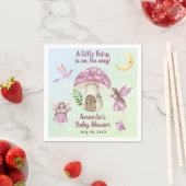Little Fairy Whimsical Baby Shower Serviette (Beispiel)