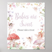Little Fairy Whimsical Babys sind süß Poster (Vorne)