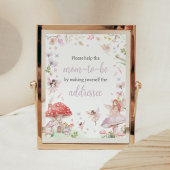 Little Fairy Whimsical Envelope Station Poster