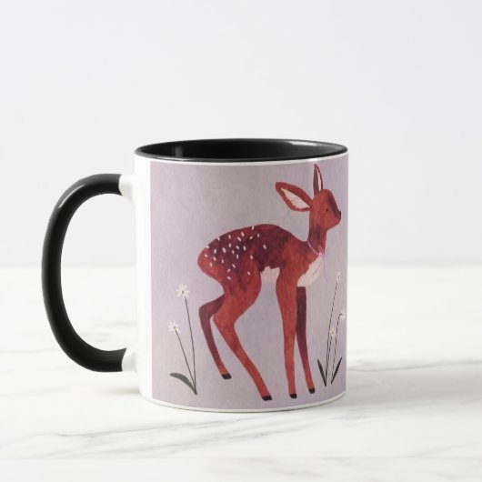Little Fawn Whimsical Mug Tasse (Links)