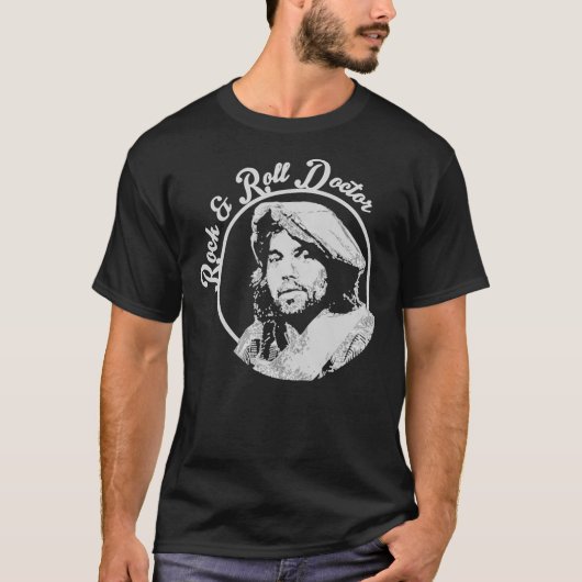 Little Feat Rock und Roll Doktor Lowell George Old T-Shirt (Vorderseite)