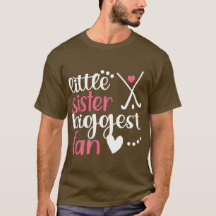 Little Field Hockey Sister Größter Fan T-Shirt
