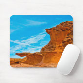 Little Finland Red Rock Skulpturen Mousepad (Mit Mouse)