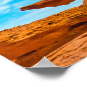 Little Finland Red Rock Skulpturen Poster (Ecke)