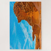 Little Finland Red Rock Skulpturen Puzzle (Vertikal)