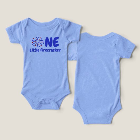 Little Firecracker 1. Geburtstag (Design Vorderseite & Rückseite)