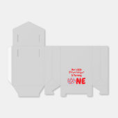 Little Firecracker 1. Geburtstag Geschenkschachtel (Ungefaltet)