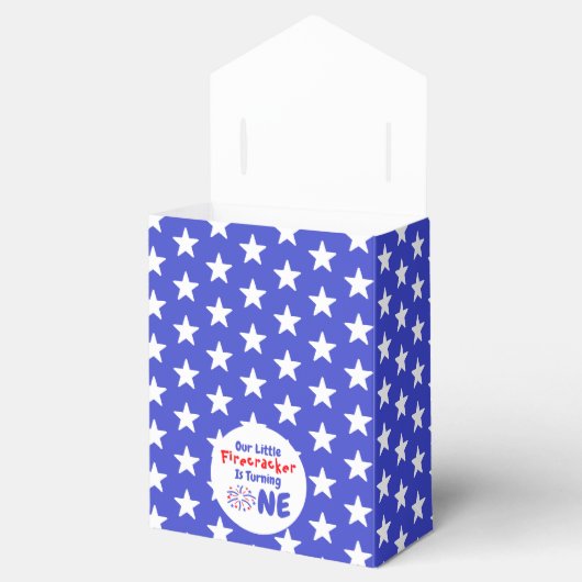 Little Firecracker 1. Geburtstag Geschenkschachtel (Geöffnet)