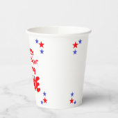 Little Firecracker 1. Geburtstag Pappbecher (Links)