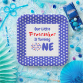 Little Firecracker 1. Geburtstag Pappteller (Party)