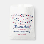 Little Firecracker 4. Juli 1. Geburtstag Geschenktütchen (Vorderseite)