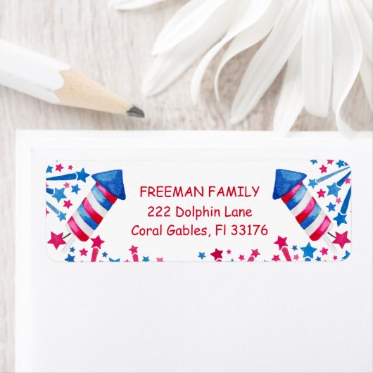 Little Firecracker 4. Juli Geburtstag Gastgeschenk (Insitu)