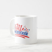 Little Firecracker 4. Juli Kaffeetasse (Vorderseite Links)