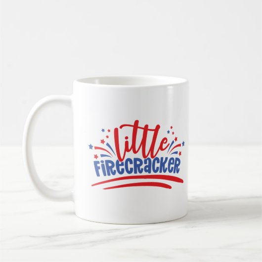 Little Firecracker 4. Juli Kaffeetasse (Links)