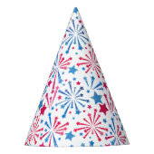Little Firecracker 4. Juli Red White Blue Partyhütchen (Vorderseite)