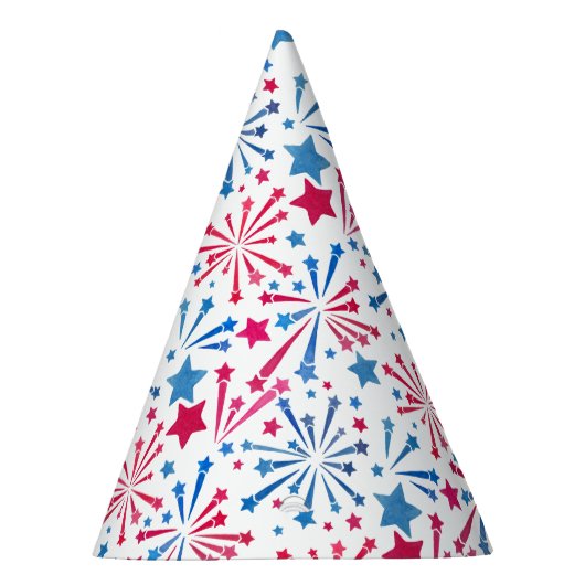 Little Firecracker 4. Juli Red White Blue Partyhütchen (Rechts)