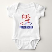 Little Firecracker Baby Strampler (Vorderseite)