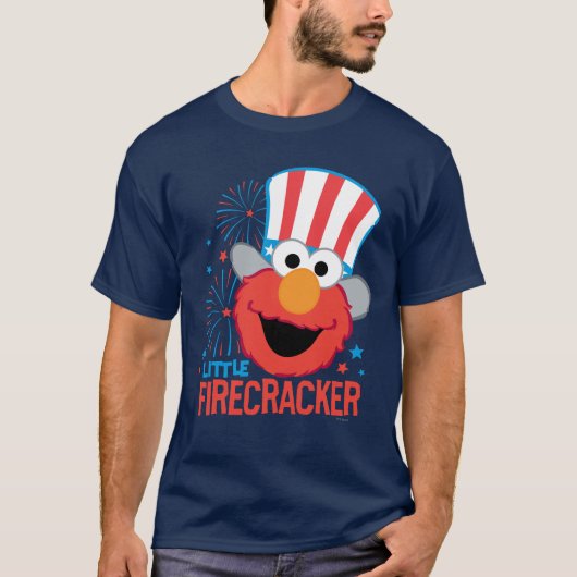 Little Firecracker Elmo T-Shirt (Vorderseite)