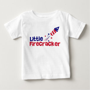 Little Firecracker: Freude am Sparking Independenc Baby T-shirt