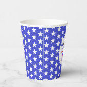 Little Firecracker Gender Reveal Pappbecher (Rechts)