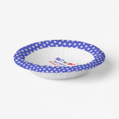 Little Firecracker Gender Reveal Pappteller (Gewinkelt)