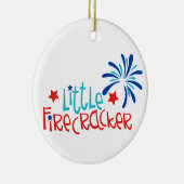 Little Firecracker Keramik Ornament (Rechts)