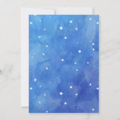 Little Firecracker Red White & Blue Geburtstag Einladung (Rückseite)