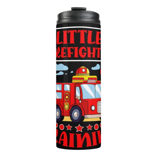 Little Firefighter Training Vehicle Thermosbecher (Vorderseite)