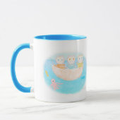 Little Fiscats Illustrationsbecher Tasse (Links)